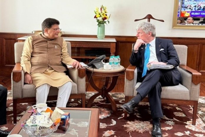 Union Minister Piyush Goyal Discusses Ways to Boost India–Canada Cooperation for Mutual Growth