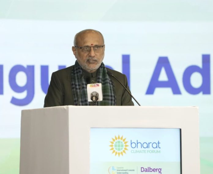 उपराष्ट्रपति सीपी राधाकृष्णन ने भारत जलवायु मंच 2026 को किया संबोधित