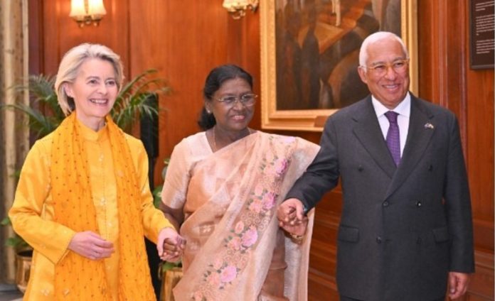 राष्ट्रपति मुर्मू ने भारत-ईयू मुक्त व्यापार समझौते की ऐतिहासिक वार्ता के सफल समापन पर खुशी जताई