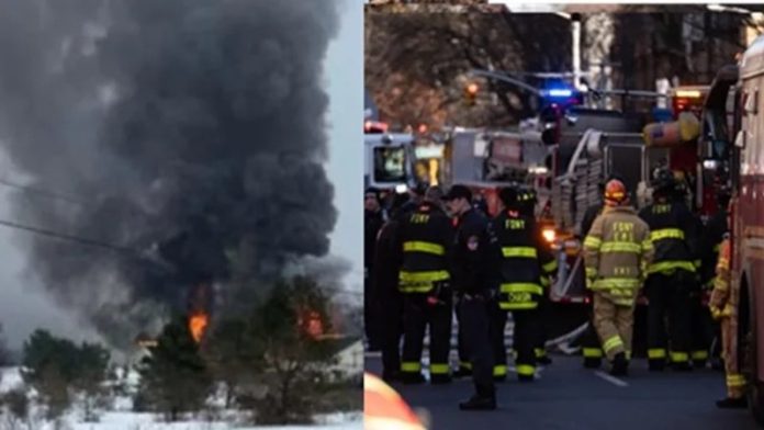 न्यूयॉर्क के चर्च में भीषण विस्फोट, दमकलकर्मी समेत 5 लोगों के घायल होने की खबर न्यूयॉर्क के चर्च में भीषण विस्फोट, दमकलकर्मी समेत 5 लोगों के घायल होने की खबर