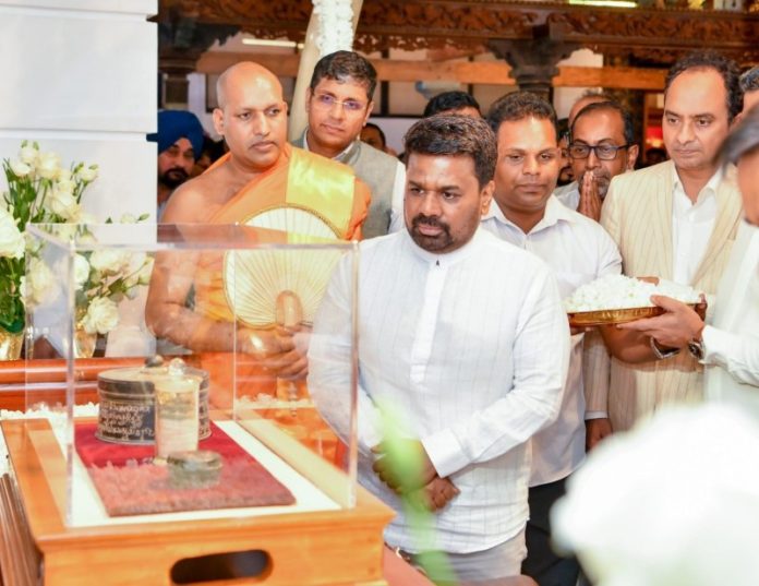 पीएम मोदी ने देवनीमोरी अवशेष प्रदर्शनी के उद्घाटन पर श्रीलंका के राष्ट्रपति के प्रति आभार व्यक्त किया