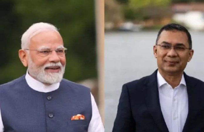 पीएम मोदी ने बांग्लादेश के पीएम तारिक रहमान को भारत आने का निमंत्रण दिया पीएम मोदी ने बांग्लादेश के पीएम तारिक रहमान को भारत आने का निमंत्रण दिया