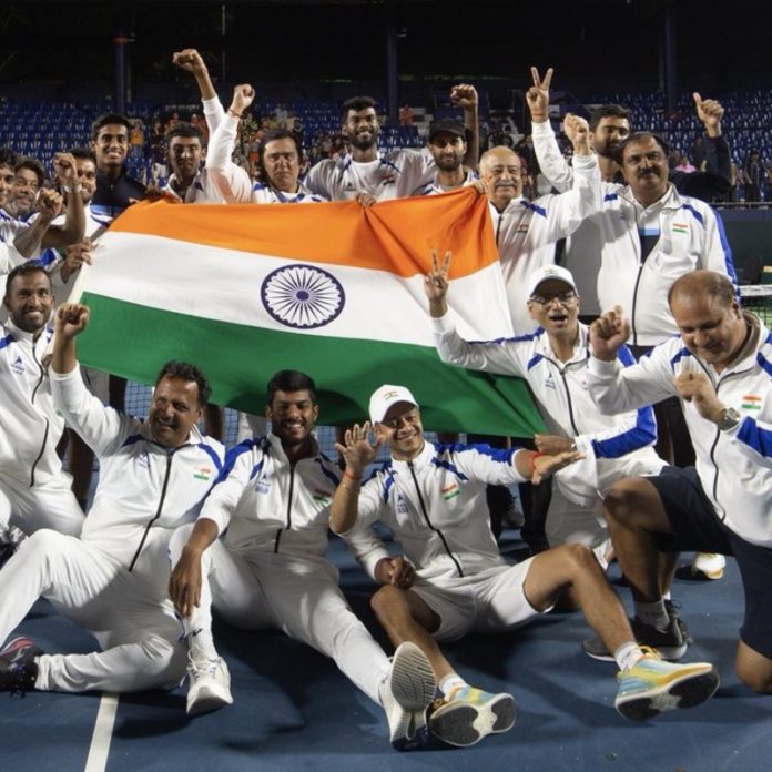 भारत ने डेविस कप टेनिस के क्वालीफायर के दूसरे राउंड में किया प्रवेश