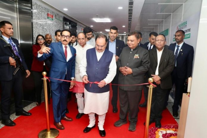 केंद्रीय मंत्री जेपी नड्डा ने गाजियाबाद स्थित यशोदा मेडिसिटी में अत्याधुनिक एआई-सक्षम ई-आईसीयू कमांड सेंटर का किया उद्घाटन