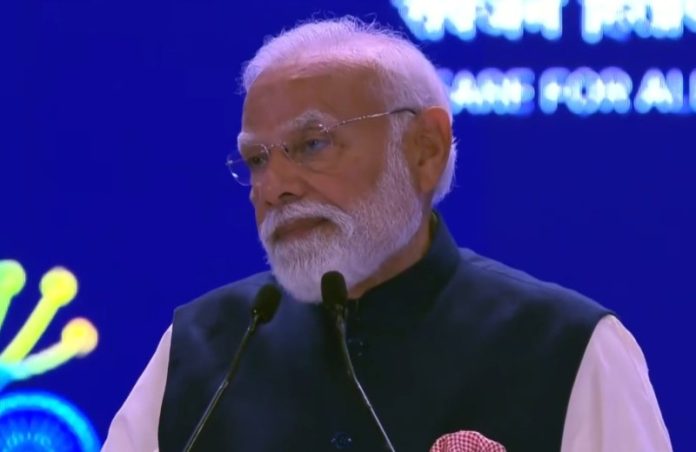 पीएम मोदी ने इंडिया एआई इम्पैक्ट समिट 2026 का किया उद्घाटन