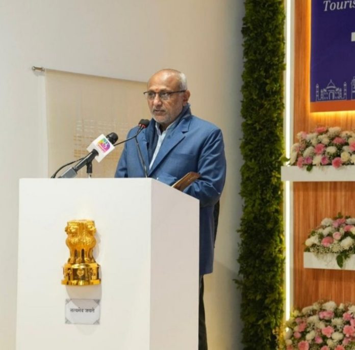 उपराष्ट्रपति सीपी राधाकृष्णन ने नई दिल्ली में आयोजित ‘पर्यटन नेतृत्व शिखर सम्मेलन 2026’ को किया संबोधित