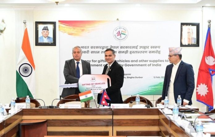 भारत ने नेपाल को चुनाव सहायता की तीसरी किस्त सौंपी