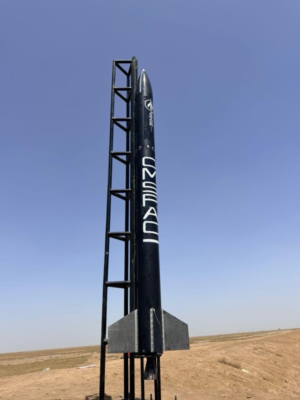 गुजरात ने धोलेरा से पहले साउंडिंग रॉकेट का किया सफल प्रक्षेपण गुजरात ने धोलेरा से पहले साउंडिंग रॉकेट का किया सफल प्रक्षेपण