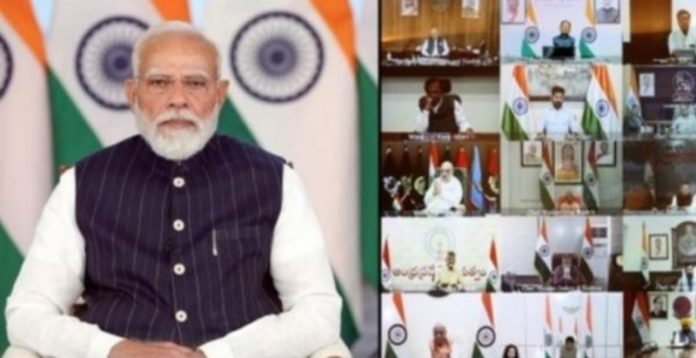 पीएम मोदी ने पश्चिम एशिया संघर्ष को देखते हुए ईंधन आपूर्ति और मुद्रास्फीति पर चर्चा के लिए मुख्यमंत्रियों के साथ वर्चुअल बैठक की