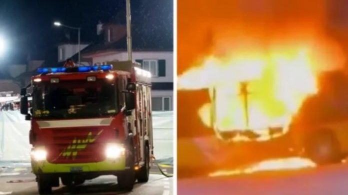 स्विट्जरलैंड में बस में आग लगने से 6 लोगों की मौत और 5 के घायल होने की खबर