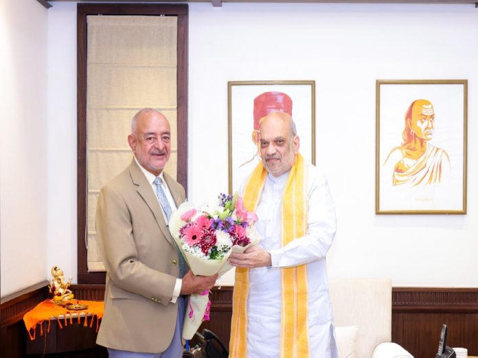 दिल्ली : केंद्रीय गृह मंत्री अमित शाह ने अंडमान और निकोबार द्वीप समूह के उपराज्यपाल से की मुलाकात