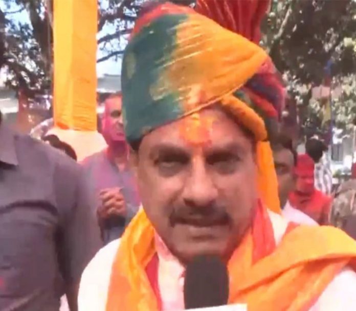 मप्र : सीएम मोहन यादव ने भोपाल में मनाई होली