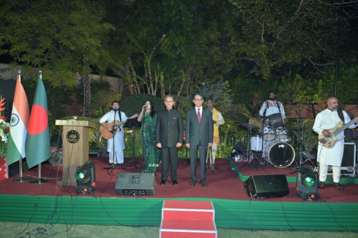 नई दिल्ली : विदेश मामलों के राज्य मंत्री कीर्ति वर्धन सिंह ने बांग्लादेश के 56वें स्वतंत्रता दिवस पर आयोजित राष्ट्रीय दिवस समारोह में लिया भाग