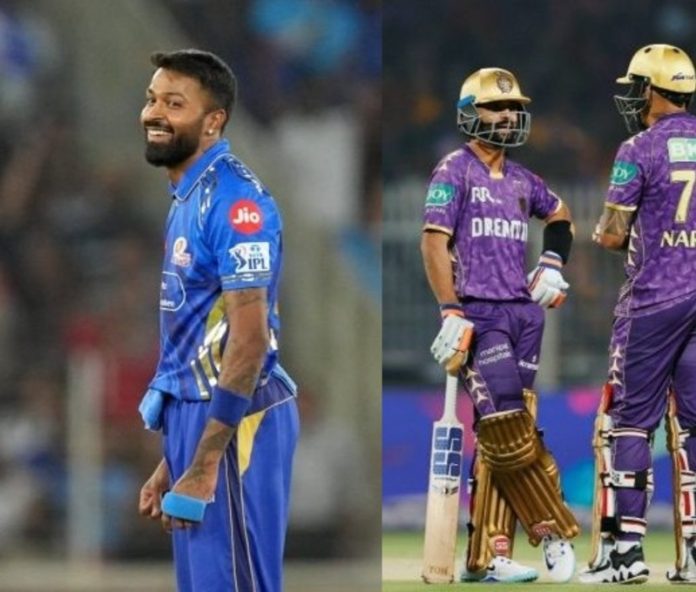 आईपीएल 2026 : मुंबई इंडियंस और कोलकाता नाईट राइडर्स के बीच मुकाबला आज आईपीएल 2026 : मुंबई इंडियंस और कोलकाता नाईट राइडर्स के बीच मुकाबला आज