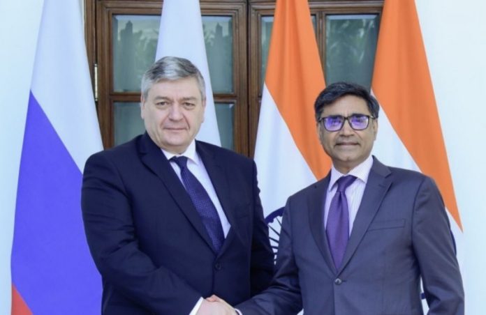 Foreign Secretary Vikram Misri holds Foreign Office Consultations with Russian Deputy Foreign Minister Andrey Rudenko