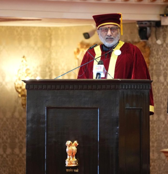 उपराष्ट्रपति सी. पी. राधाकृष्णन ने रतन टाटा महाराष्ट्र राज्य कौशल विश्वविद्यालय के प्रथम दीक्षांत समारोह को किया संबोधित