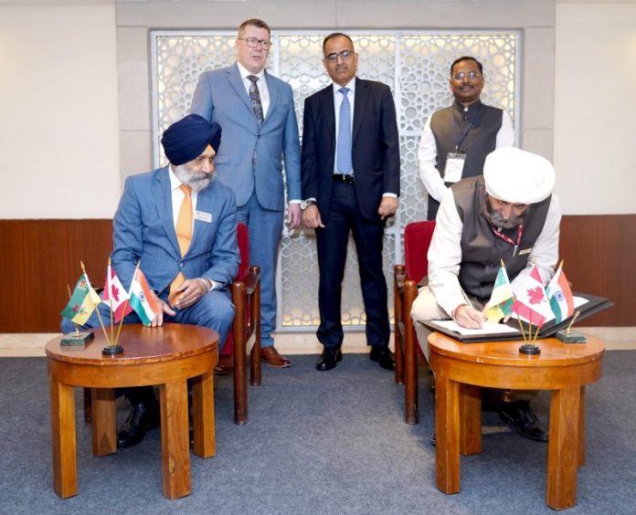 राष्ट्रीय खाद्य प्रौद्योगिकी उद्यमिता और प्रबंधन संस्थान ने कनाडा के सस्केचेवान विश्वविद्यालय के साथ ऐतिहासिक समझौता ज्ञापन पर किए हस्ताक्षर राष्ट्रीय खाद्य प्रौद्योगिकी उद्यमिता और प्रबंधन संस्थान ने कनाडा के सस्केचेवान विश्वविद्यालय के साथ ऐतिहासिक समझौता ज्ञापन पर किए हस्ताक्षर