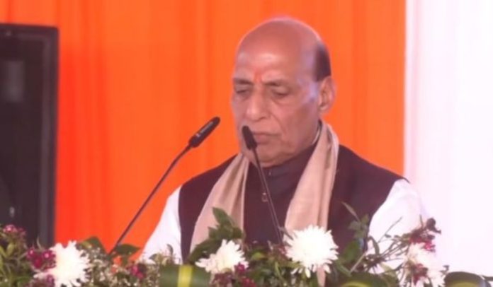 Union Minister Rajnath Singh Addresses Four-Year Completion of Uttarakhand Govt in Haldwani