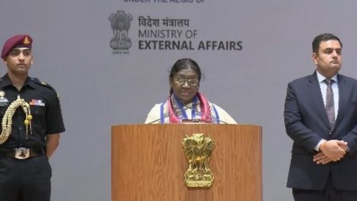 President Droupadi Murmu addresses 2nd convocation ceremony of Nalanda University President Droupadi Murmu addresses 2nd convocation ceremony of Nalanda University