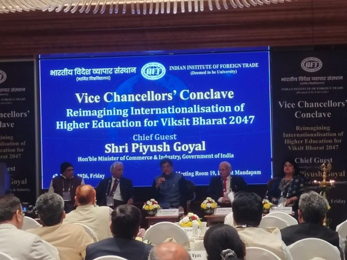 Union Minister Piyush Goyal calls for transforming India’s higher education system to global standards
