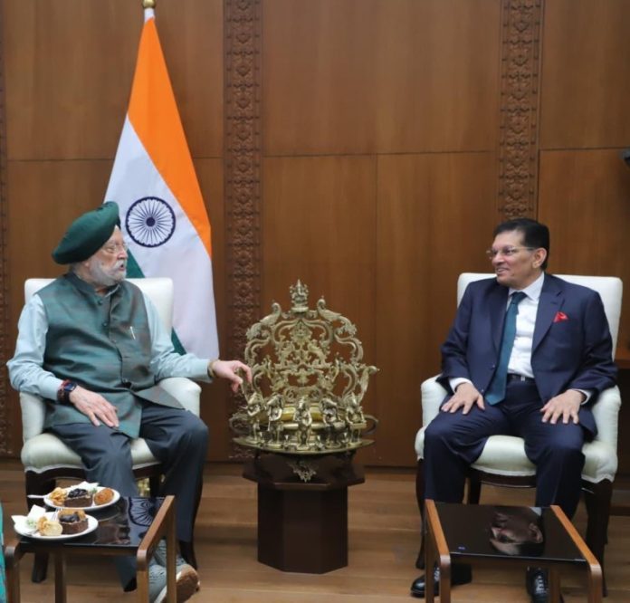 केंद्रीय मंत्री हरदीप सिंह पुरी ने बांग्लादेश के विदेश मंत्री खलीलुर रहमान से की मुलाकात