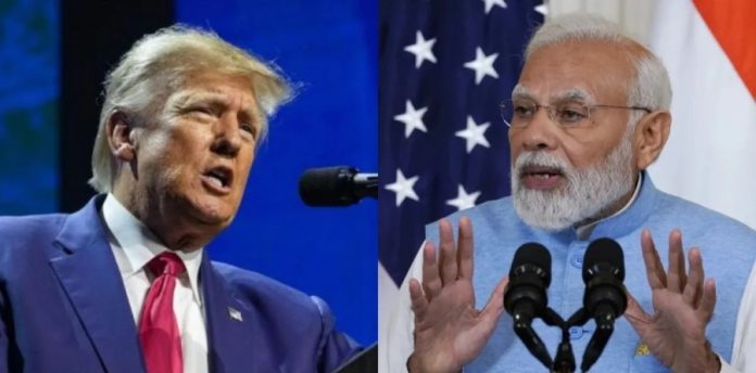 अमेरिका के राष्ट्रपति डोनाल्ड ट्रंप ने पीएम मोदी से टेलीफोन पर की बातचीत