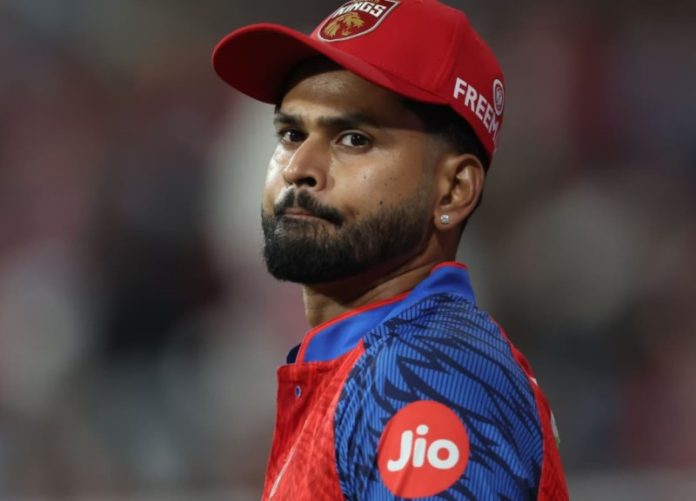 IPL 2026 : Punjab Kings captain Shreyas Iyer fined Rs 12 lakh for slow over-rate against Gujarat Titans