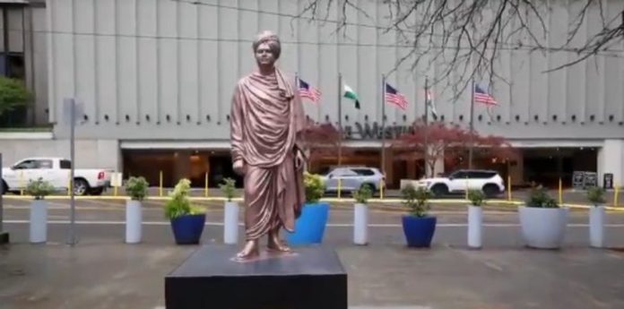 अमेरिका का सिएटल शहर स्वामी विवेकानंद की आदमकद प्रतिमा स्थापित करने वाला पहला नगर निगम बना