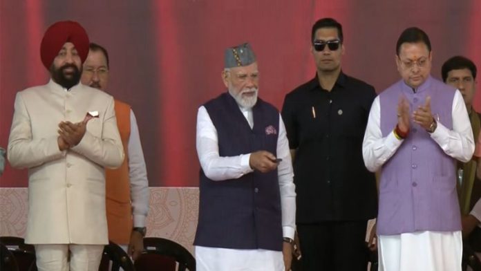 उत्तराखंड : पीएम मोदी ने 12,000 करोड़ रुपये की लागत से निर्मित दिल्ली-देहरादून आर्थिक गलियारे का किया उद्घाटन