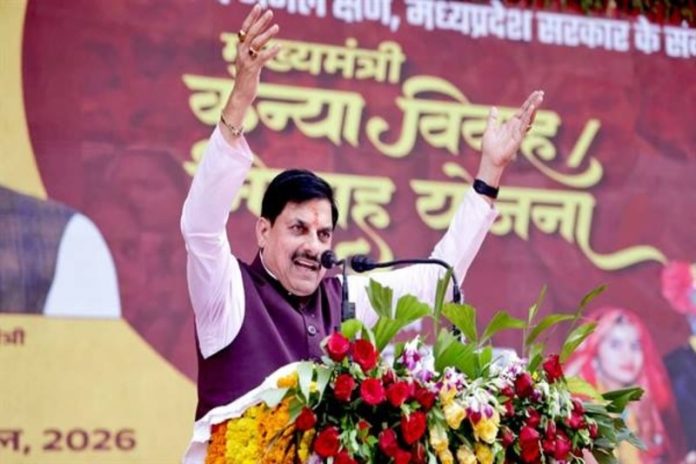 सामूहिक विवाह समाज में समानता, सादगी और सामाजिक सद्भाव को बढ़ावा देने का अनुकरणीय माध्यम : सीएम डॉ. मोहन यादव
