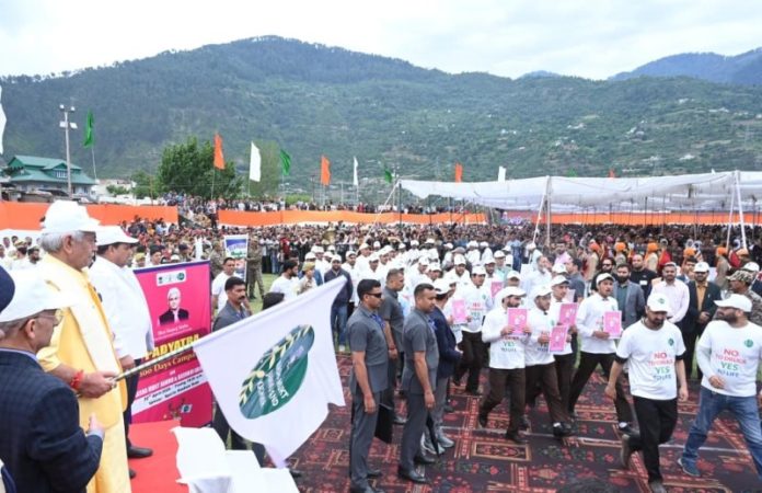 जम्मू-कश्मीर : उपराज्यपाल मनोज सिन्हा ने डोडा में मादक पदार्थों के खिलाफ जागरूकता कार्यक्रम किया शुरू