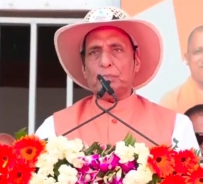 Defence Minister Rajnath Singh addresses ‘Sansad Khel MahaKumbh’ in Lucknow