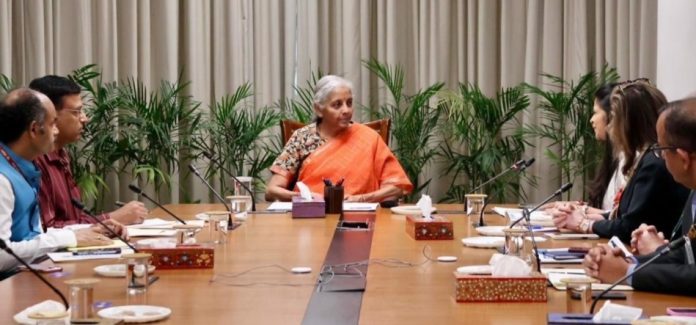 वित्त मंत्री निर्मला सीतारमण ने अमेरिकी परमाणु ऊर्जा उद्योग के उच्‍च स्‍तरीय प्रतिनिधिमंडल से मुलाकात की