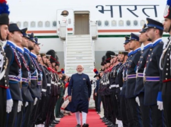 पीएम मोदी आज रोम में इटली की पीएम जार्जिया मेलोनी से वार्ता करेंगे