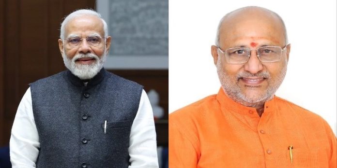 पीएम मोदी ने उपराष्ट्रपति सी.पी. राधाकृष्णन को जन्मदिन की शुभकामनाएं दीं