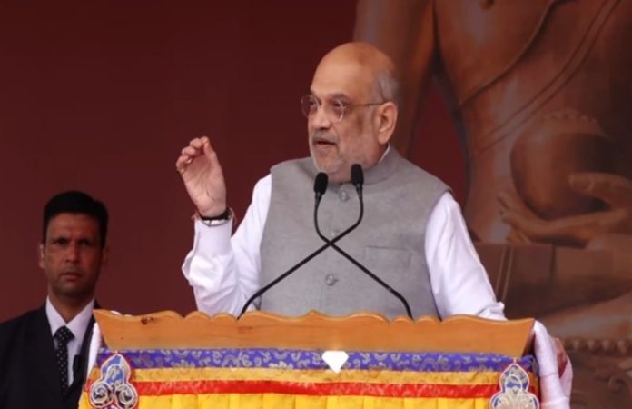 Union HM Amit Shah inaugurates Sacred Holy Relics Exposition of Tathagata Buddha in Leh