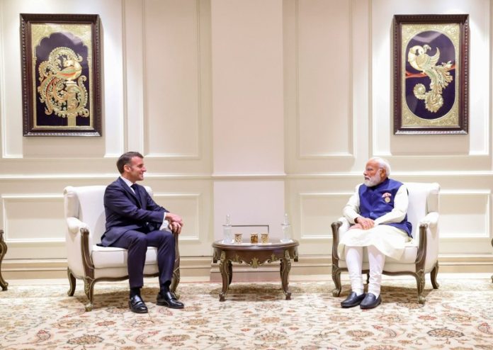 पीएम मोदी आज नीस में फ्रांस के राष्ट्रपति इमैनुएल मैक्रों से बातचीत करेंगे
