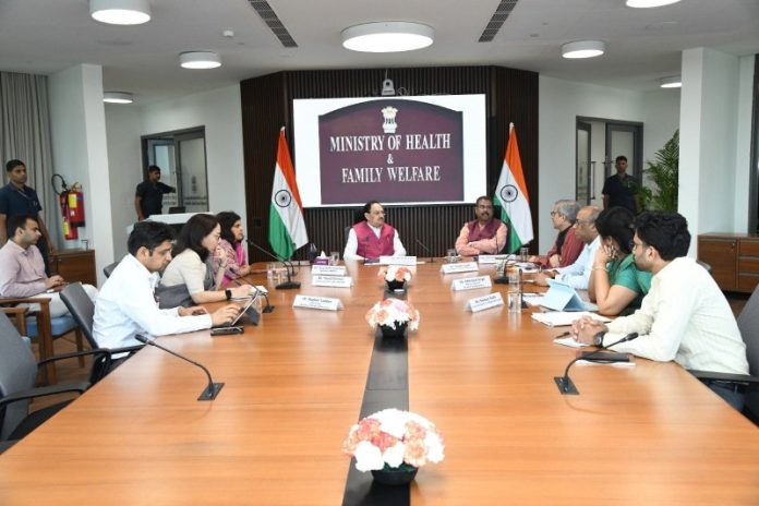 केंद्रीय मंत्री जेपी नड्डा और शिक्षा मंत्री धर्मेंद्र प्रधान ने नीट परीक्षा तैयारियों की समीक्षा की केंद्रीय मंत्री जेपी नड्डा और शिक्षा मंत्री धर्मेंद्र प्रधान ने नीट परीक्षा तैयारियों की समीक्षा की