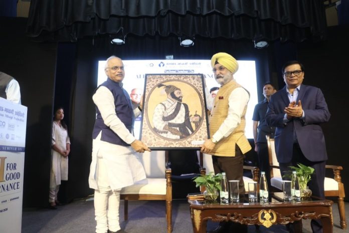 दिल्ली : उपराज्यपाल तरणजीत सिंह संधू ने आयोजित एआई फॉर गुड गवर्नेंस संगोष्ठी में हिस्सा लिया