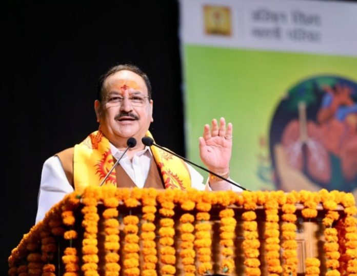 हरिद्वार : केंद्रीय मंत्री जेपी नड्डा देव संस्कृति विश्वविद्यालय में आयोजित ‘दधीचि अंगदान संकल्प अभियान’ कार्यक्रम में हुए शामिल