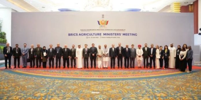 भारत की अध्यक्षता में ब्रिक्स के कृषि मंत्रियों की 16वीं बैठक मध्य प्रदेश के इंदौर में हुई संपन्न