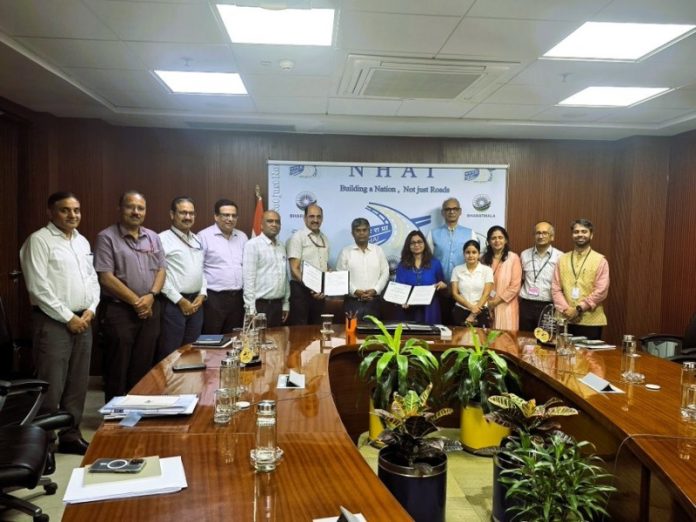 एनएचएआई ने 'नेशनल काउंसिल ऑफ़ एप्लाइड इकोनॉमिक रिसर्च' के साथ एक एमओयू साइन किया