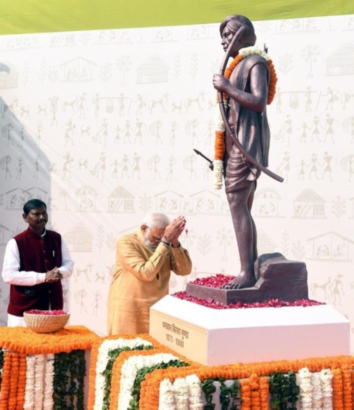 पीएम मोदी ने धरती आबा भगवान बिरसा मुंडा को उनके शहादत दिवस पर श्रद्धांजलि अर्पित की