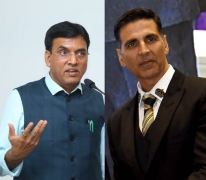 दिल्ली : केंद्रीय मंत्री डॉ. मनसुख मांडविया और अभिनेता अक्षय कुमार कल जेएलएन स्टेडियम में अंतर्राष्ट्रीय योग दिवस समारोह में होंगे शामिल
