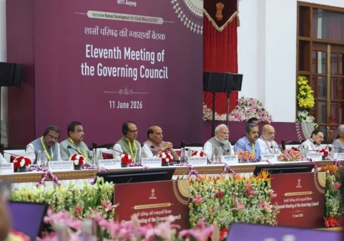 PM Modi stresses collective efforts of Centre and states for Viksit Bharat vision at NITI Aayog meeting