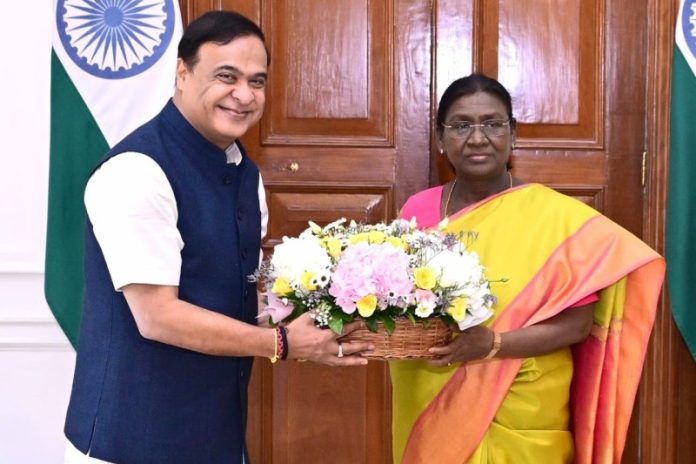 Assam CM Himanta Biswa Sarma meets President Droupadi Murmu, seeks guidance for state's development journey Assam CM Himanta Biswa Sarma meets President Droupadi Murmu, seeks guidance for state's development journey