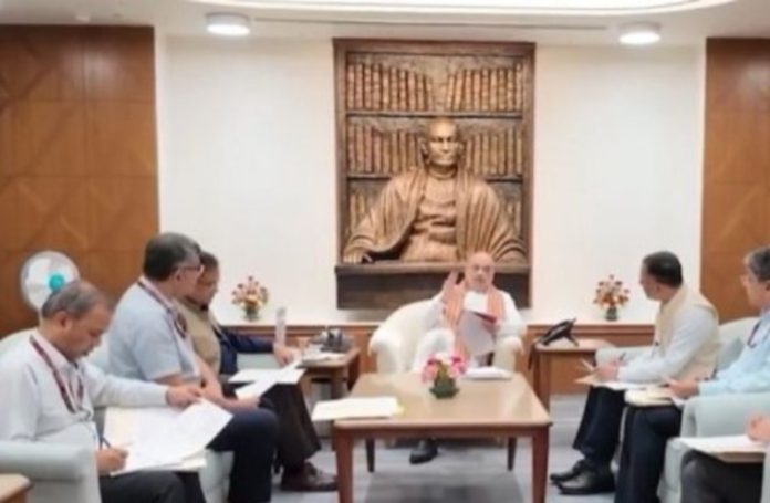 Union Home Minister Amit Shah chairs meeting on demographic change