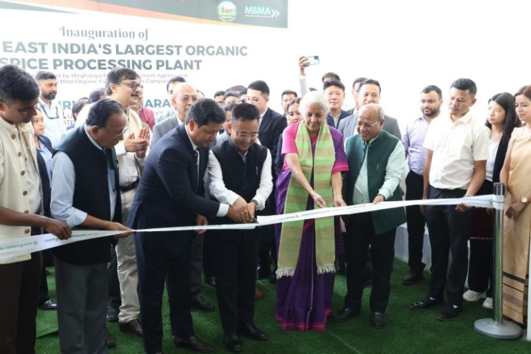 Meghalaya : FM Nirmala Sitharaman inaugurates North East’s largest organic spice processing unit