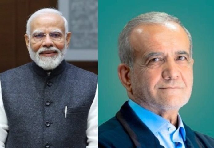 पीएम मोदी ने ईरानी राष्ट्रपति के साथ टेलीफोन पर की बातचीत