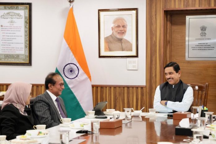 केंद्रीय मंत्री प्रल्हाद जोशी ने इंडोनेशिया की नेशनल एनर्जी काउंसिल के प्रतिनिधिमंडल के साथ बैठक की अध्यक्षता की